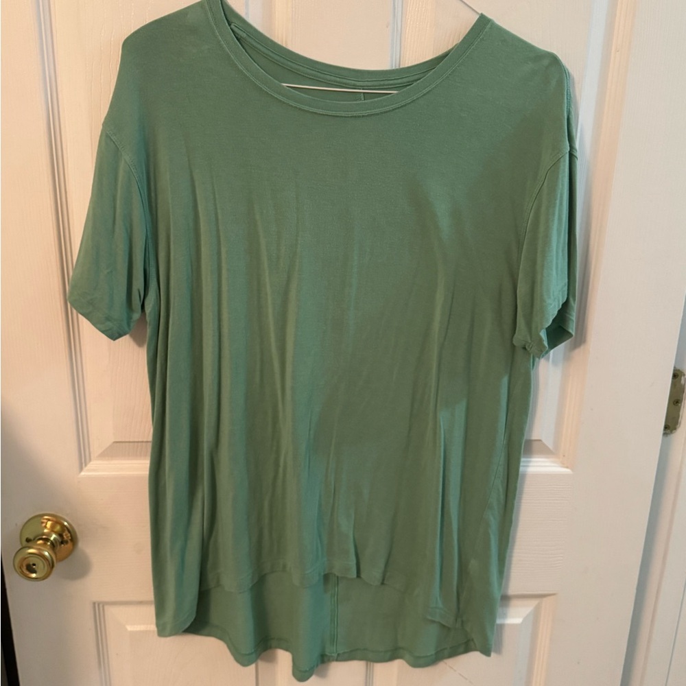 American Eagle Green Short Sleeve Oversized Tee Size Medium